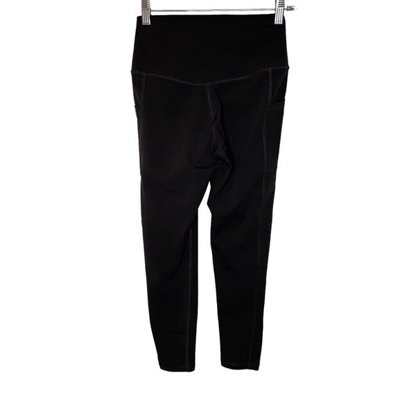 Colorfulkoala Women High Waisted Capri Leggings High Waisted Small Pockets Grey - Picture 2 of 6